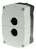 Allen Bradley Grey Plastic 800F Push Button Enclosure - 2 Hole 22mm Diameter