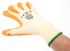 BM Polyco Reflex Orange Latex Coated Polycotton Work Gloves, Size 10, Large, 10 Gloves