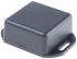 Hammond 1551 Series Black ABS Enclosure, IP54, Flanged, Black Lid, 40 x 40 x 20mm