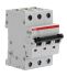 ABB System Pro M Compact S200 MCB, 3P, 6A Curve K, 440V AC, 20 kA Breaking Capacity