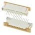 Molex, Easy-On, 52271 1mm Pitch 10 Way Right Angle Female FPC Connector, ZIF Bottom Contact