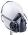 3M 7500 Series Half-Type Mask Respirator, Size Large