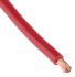 RS PRO Red 10 mm² Hook Up Wire, 7 AWG, 80/0.4 mm, 25m, PVC Insulation