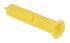 RawlPlug Yellow Plastic Wall Plug, 24mm Length, 5mm Fixing Hole Diameter