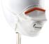 Honeywell FFP3 Einweggesichtsmaske mit Ventil, Flach faltbar, Weiß, 10 Stück