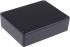 Hammond 1590 Series Black Die Cast Aluminium Enclosure, IP54, Black Lid, 118.5 x 93.5 x 30mm