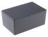 Hammond 1590 Series Black Die Cast Aluminium Enclosure, IP54, Black Lid, 187.5 x 119.5 x 78mm