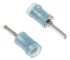 TE Connectivity, PIDG Insulated, Tin Crimp Pin Connector, 1mm² to 2.6mm², 16AWG to 14AWG, 1.8mm Pin Diameter, Blue