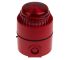 Eaton Fulleon Flashni Red Sounder Beacon, 18 → 28 V dc, IP56, IP65, Wall Mount, 101dB at 1 Metre