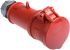 ipari tápcsatlakozó (Vörös) StarTOP sorozat Kábelre szerelhető Nő, 5P, 32A, 400 V, IP44