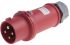 MENNEKES, ProTOP IP44 Red Cable Mount 4P Industrial Power Plug, Rated At 32A, 400 V
