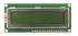 Monokróm LCD kijelző, Alfanumerikus, háttérszín: Zöld