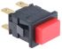Arcolectric Double Pole Double Throw (DPDT) Latching Push Button Switch, IP65, Panel Mount, 250V ac