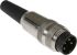 Lumberg, SV 4 Pole M16 Din Plug, DIN EN 60529, 5A, 250 V ac IP40, Screw On