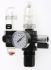 Norgren G 1/4 FRL, Automatic Drain, 40μm Filtration Size - Without Pressure Gauge