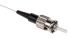 RS PRO ST to Unterminated Simplex Multi Mode OM1 Fibre Optic Cable, 62.5/125μm, Black, 1m