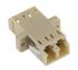 RS PRO LC to LC Multimode Duplex Fibre Optic Adapter, 0.1dB Insertion Loss
