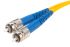 RS PRO FC to SC Duplex Single Mode OS1 Fibre Optic Cable, 9/125μm, Yellow, 2m