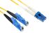 RS PRO E-2000 to LC Simplex Single Mode OS1 Fibre Optic Cable, 9/125μm, Yellow, 10m