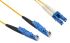 RS PRO E-2000 to LC Duplex Single Mode OS1 Fibre Optic Cable, 9/125μm, Yellow, 3m