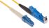 RS PRO E-2000 to LC Simplex Single Mode OS1 Fibre Optic Cable, 9/125μm, Yellow, 1m