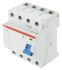ABB 3P+N Pole Type AC RCD Switch, 100A F200, 300mA
