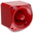 Klaxon Nexus Series Red Sounder Beacon, 110 V ac, 230 V ac, Surface Mount, 120dB at 1 Metre