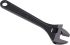 RS PRO Adjustable Spanner, 254 mm Overall, 30mm Jaw Capacity, Metal Handle