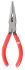 RS PRO Chrome Steel Pliers 160 mm Overall Length