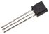 onsemi BC550CG NPN Bipolar Transistor, 100 mA, 45 V, 3-Pin TO-92