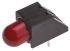 Dialight NYÁK-ra szerelhető LED állapotjelző Vörös Derékszögű, Átmenő furat, 50°, 1,8 V