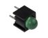 Dialight LED Signallampe til Print, 1 Dioder 60 ° Vertikal Hulmontering, 2,1 V, Grøn