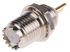 RS PRO, jack UHF Connector, 50Ω, Solder Termination, Straight Body