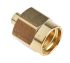RS PRO, Plug Cable Mount SMA Connector, 50Ω, Solder Termination, Straight Body