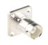 RS PRO, jack Flange Mount BNC Connector, 50Ω, Solder Termination, Straight Body