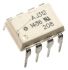 Optoacoplador Broadcom HCPL, Vf= 1.95V, Viso= 3750 V ac, IN. DC, OUT. Transistor, mont. pasante, encapsulado DIP, 8