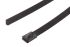 RS PRO Cable Tie, Roller Ball, 200mm x 7.9 mm, Metallic Polyester Coated Stainless Steel, Pk-100