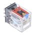 Omron, 24V dc Coil Non-Latching Relay DPDT, 10A Switching Current Plug In, 2 Pole, MY2IN 24DC (S)