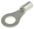 JST Uninsulated Ring Terminal, 4mm Stud Size, 0.25mm² to 1.65mm² Wire Size