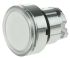Schneider Electric Harmony XB4 Series White Illuminated Maintained Push Button Head, 22mm Cutout, IP66, IP67, IP69K
