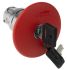 Schneider Electric Harmony XB4 Series Key Release Emergency Stop Push Button, Panel Mount, 22mm Cutout