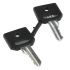 Schneider Electric Schlüsselschalter-Schlüssel Typ Schlüssel 455 zur Verwendung mit Serien XALD - XALK - XB4 - XB5