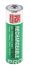 RS PRO AA NiMH Rechargeable AA Batteries, 1.7Ah, 1.2V - Pack of 4