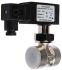 Interruptor de flujo RS PRO para Gas, Líquido, 14 L/min → 18 L/min, 25bar, 250 V ac, Ø tubería 25 mm