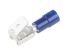 RS PRO Blue Insulated Female Spade Connector, Piggyback Terminal, 6.35 x 0.8mm Tab Size, 1.5mm² to 2.5mm²