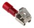 RS PRO Red Insulated Female Spade Connector, Piggyback Terminal, 6.35 x 0.8mm Tab Size, 0.5mm² to 1.5mm²