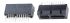 Amphenol Communications Solutions Kantensteckverbinder, 2mm, 36-polig, 2-reihig, Gerade, Female, Durchsteckmontage