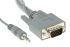Roline Male 3.5mm Stereo Jack, VGA to Male 3.5mm Stereo Jack, VGA Cable, 3m