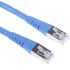 Cable Ethernet Cat6 S/FTP Roline de color Azul, long. 15m, funda de PVC