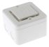 e2s Sonora Series White 10-Tone Electronic Sounder, 230 V ac, 100dB at 1 Metre, Surface Mount, IP66